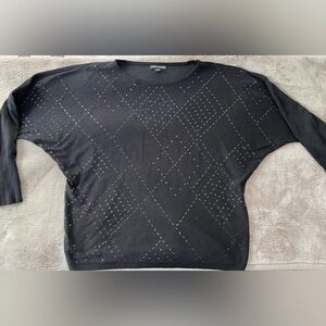 Black Sweater with Detail
